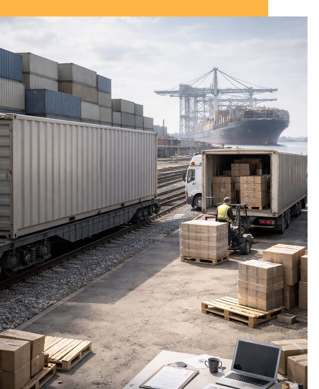 Мультимодальные перевозки грузов по миру от 45639 руб