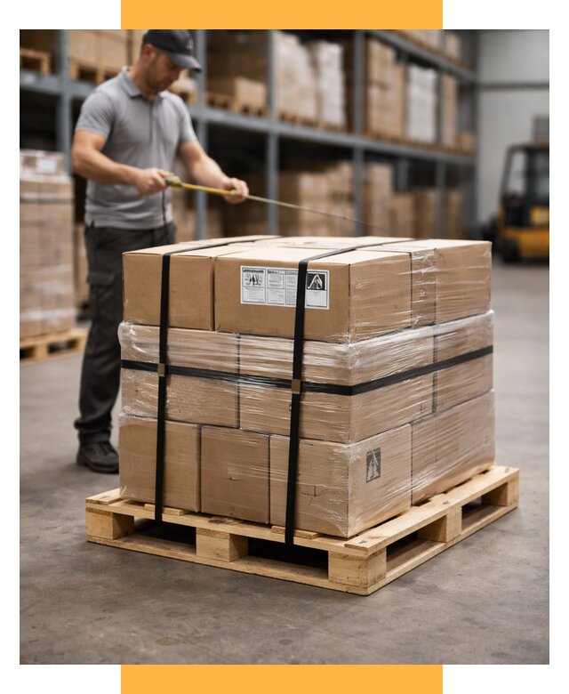 Упаковка и паллетирование грузов от 3550 р. | СетСервис-Инт