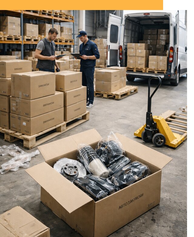 Доставка автозапчастей из Европы от 12678 руб быстро и надёжно