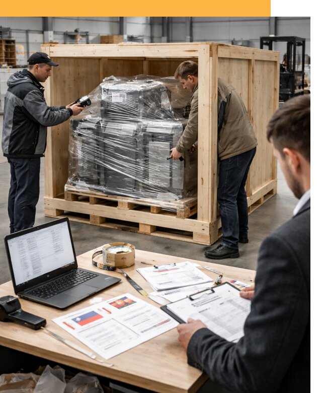 Доставка промышленного оборудования из США от 65923 руб