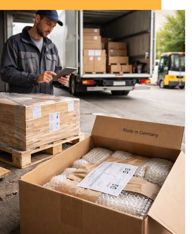 Доставка грузов из Германии от 45639 руб с таможенным оформлением