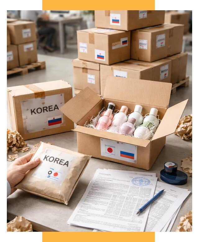 Доставка косметики из Кореи от 8621 р. под ключ | СетСервис-Инт