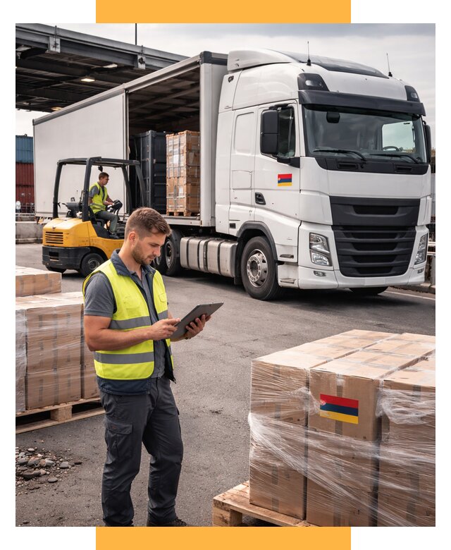 Автоперевозки из Армении от 96349 р. — услуги СетСервис-Инт