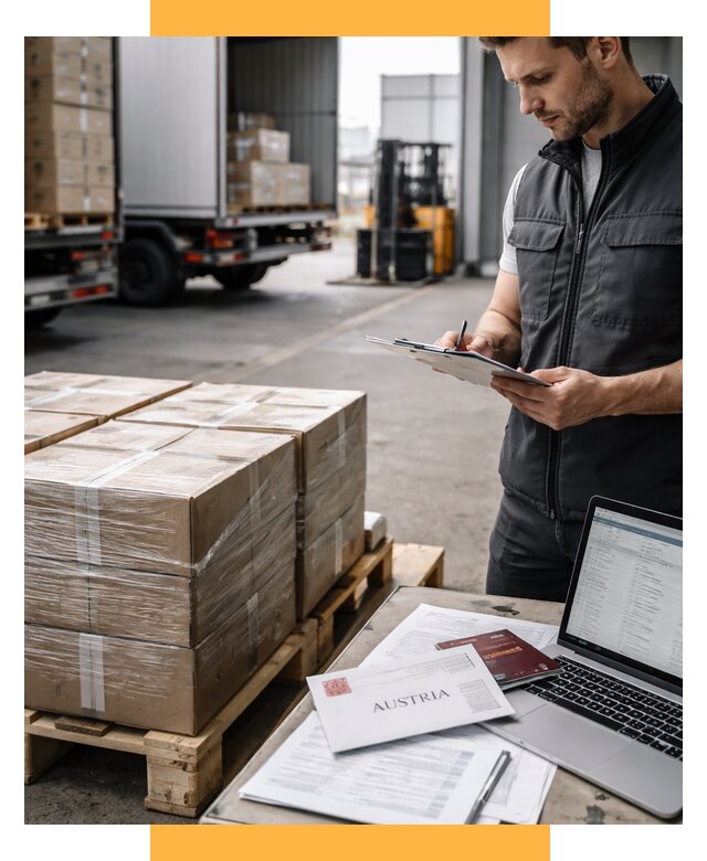Доставка в Австрию от 65923 р. Логистика и экспорт СетСервис-Инт