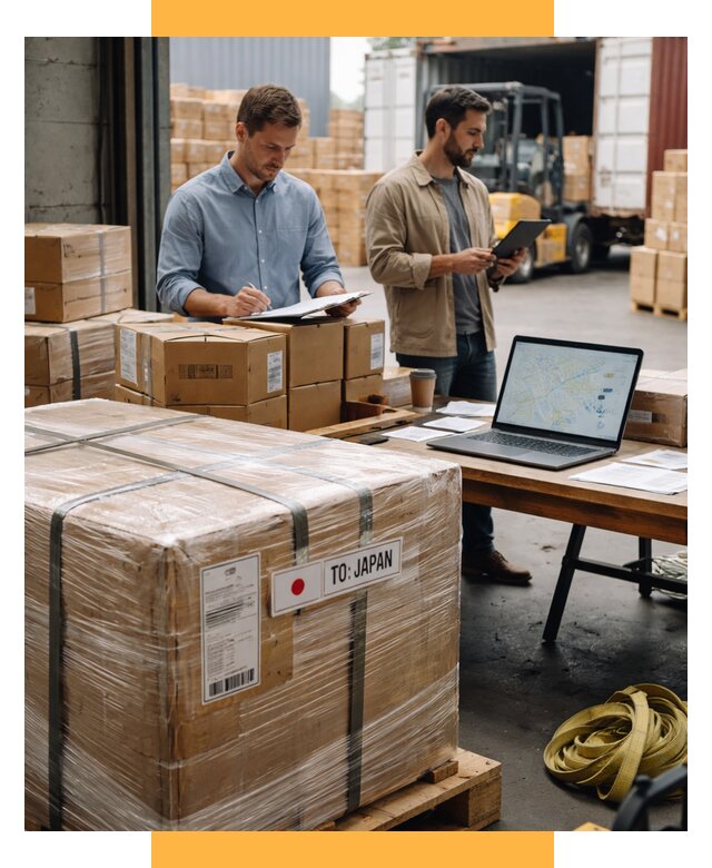 Доставка грузов в Японию от 25355 р., логистика СетСервис-Инт