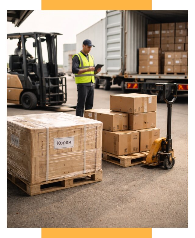 Доставка грузов в Корею из России от 35497 р. | СетСервис-Инт