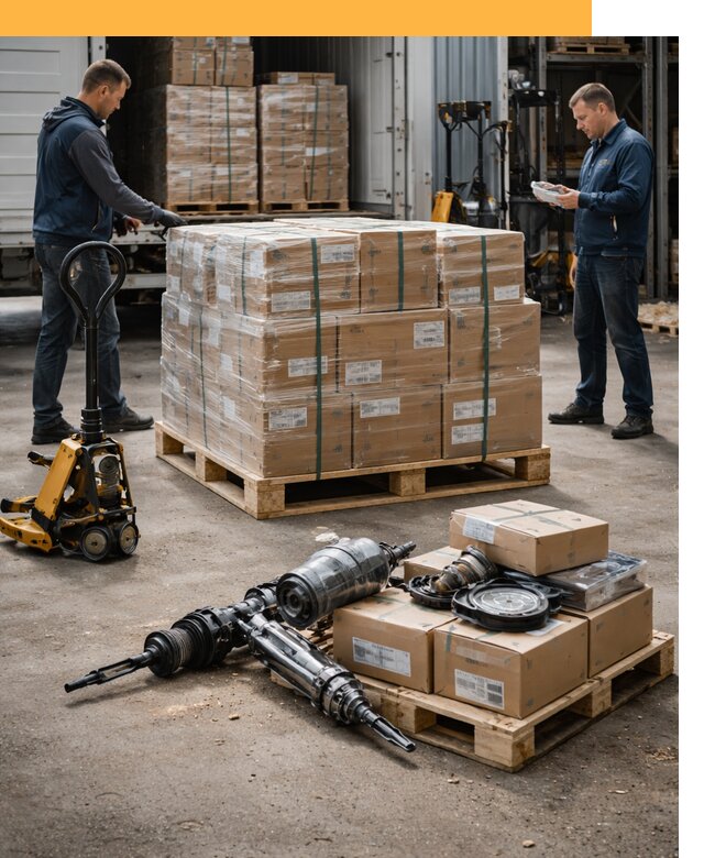 Международная перевозка автозапчастей по миру от 4564 руб