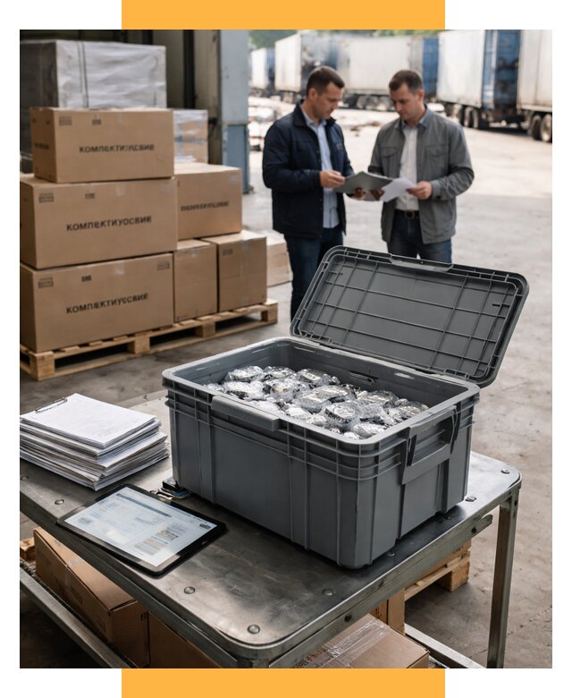 Перевозка комплектующих из Китая от 6592 р. | СетСервис-Инт