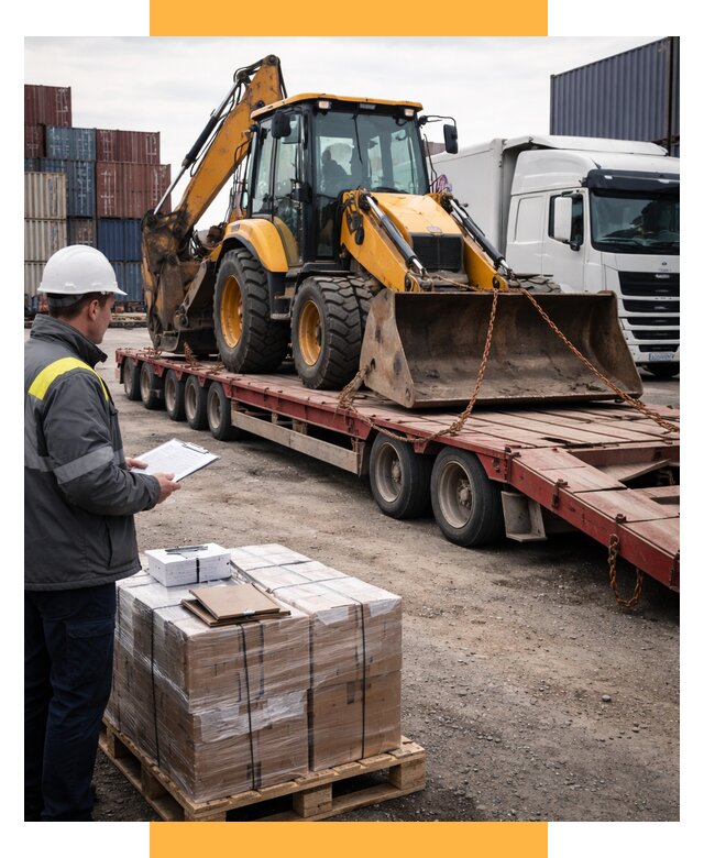 Международная перевозка спецтехники от 45639 р., СетСервис-Инт