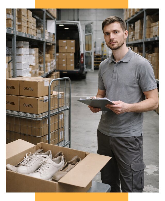 Доставка обуви из Китая и Турции от 4564 р. СетСервис-Инт