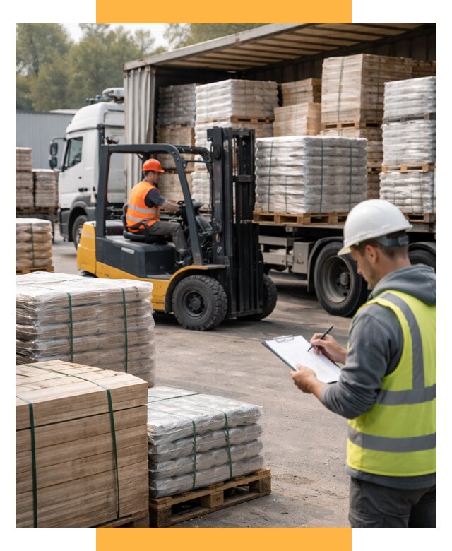 Перевозка строительных материалов от 5578 р. | СетСервис-Инт