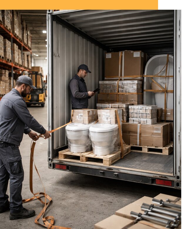 Перевозка сантехнического оборудования по России и миру от 1826