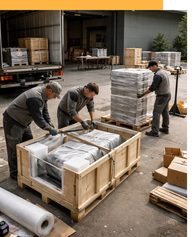 Перевозка выставочных грузов по миру от 25355 руб за м2 с таможней