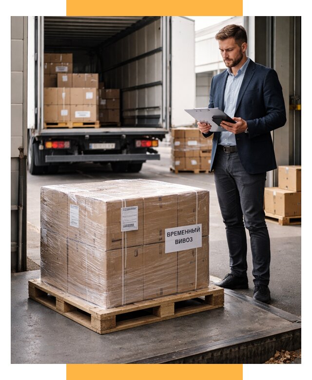 Временный вывоз товаров под ключ от 8114 р. | СетСервис-Инт