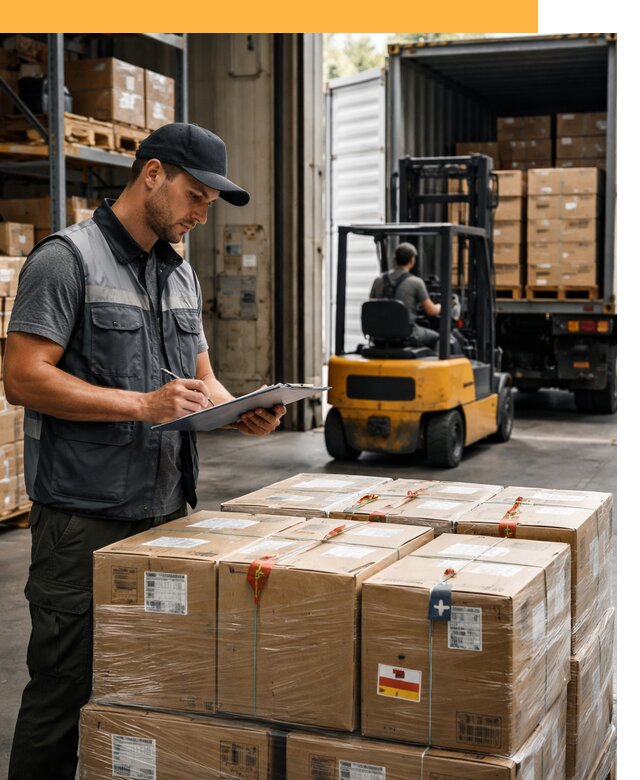 Реэкспорт товаров с таможенным оформлением и доставкой от 12170