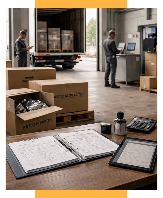 Таможенное оформление автозапчастей под ключ от 8621 р., СетСервис-Инт