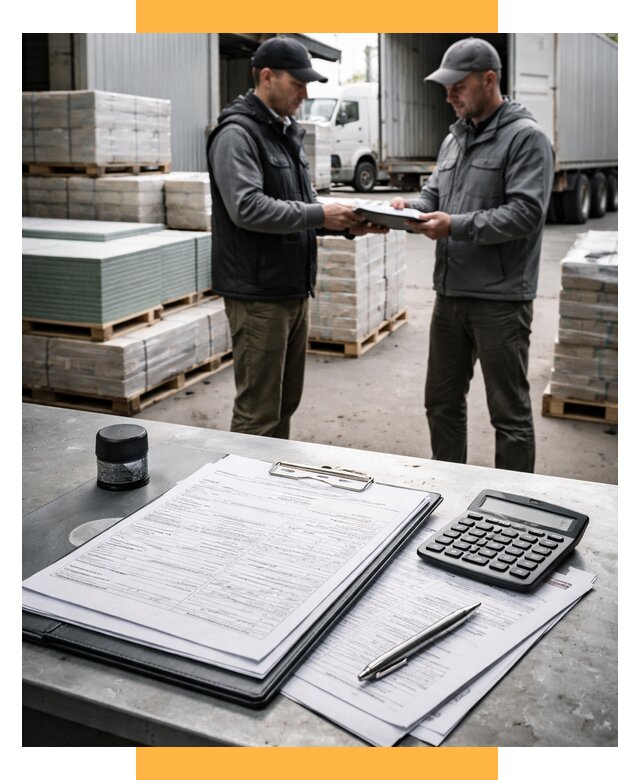 Таможенное оформление стройматериалов от 8621 р. | СетСервис-Инт